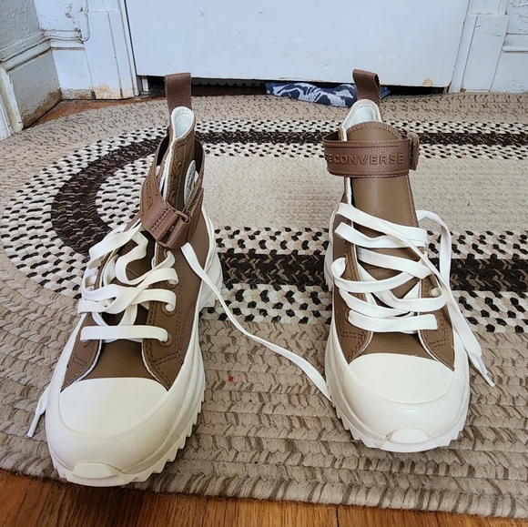 Converse Run Star Leather Platform - Picture 8 of 10